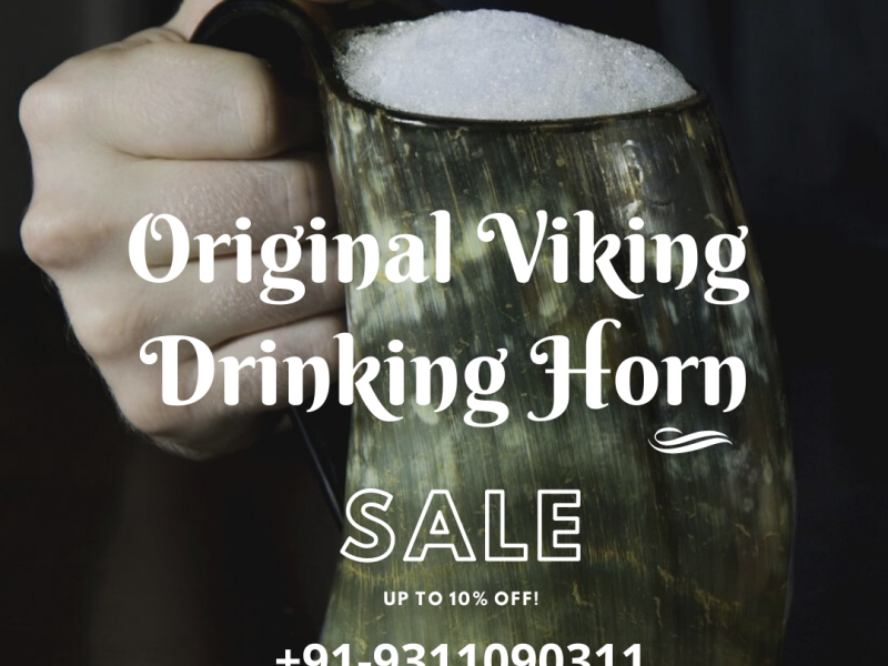 Buy Exclusive Drinking Horn Product at Fouji Handicraft